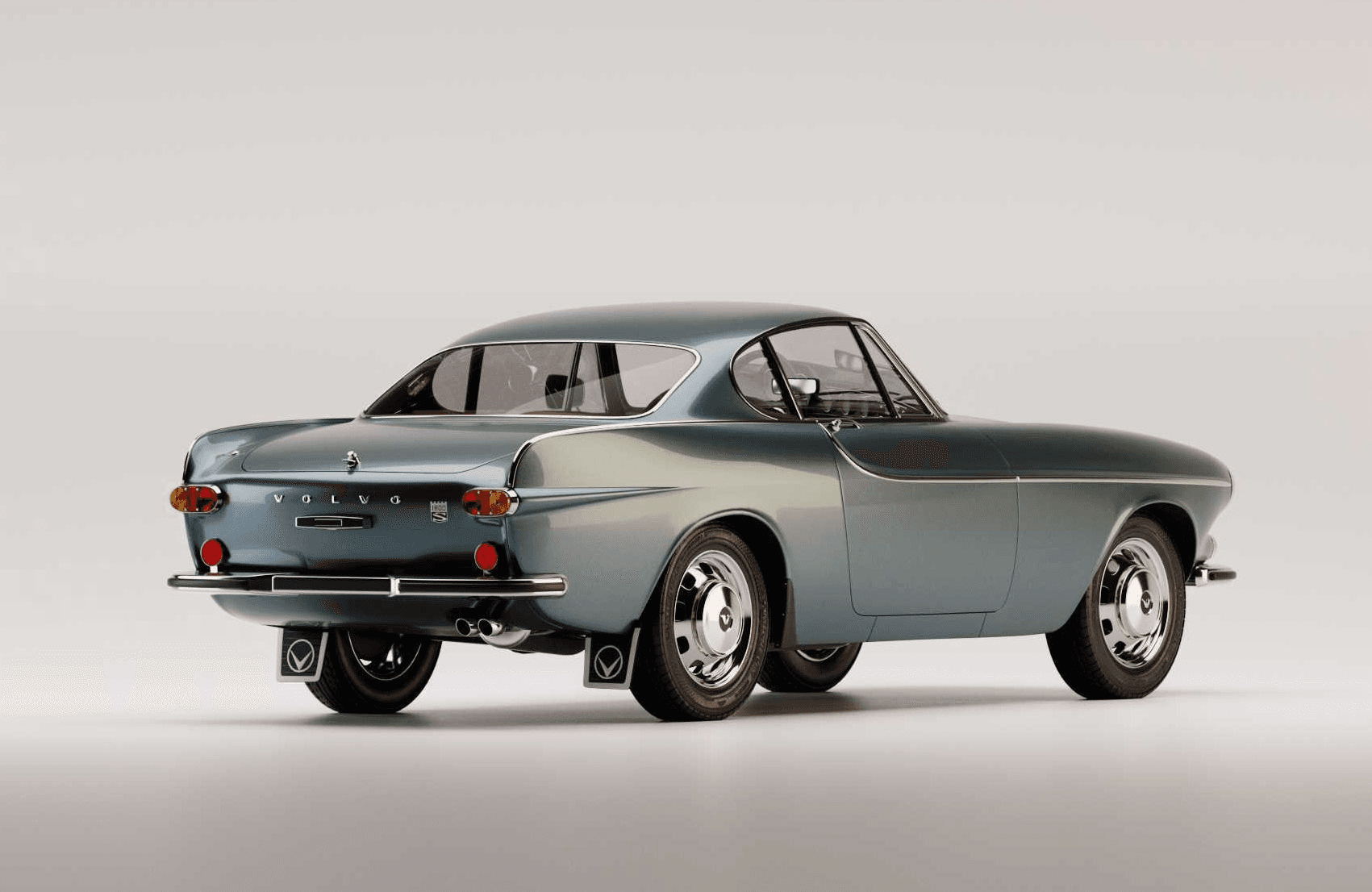 Klassisk Volvo P1800 i CVR Garage